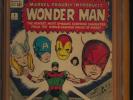 Avengers 9, 1964, CGC 3.0, Marvel, Key Issue, 1st Wonderman