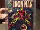 STAN LEE Signed IRON MAN 11968 Avengers Marvel Comic 3.5 End Game cgc X-Men 55-4