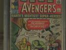 Avengers 1 CGC 3.0 | Marvel 1963 | Origin & 1st Avengers.