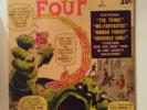 Fantastic Four #1 Vol 1 Super High Grade 1st App of Fantastic Four Original 1961