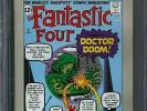 Marvel Milestone Edition Fantastic Four #5 CGC 8.5 SS SINNOTT Dr. Doom REPRINT