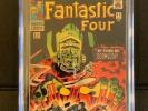 Fantastic Four #49 CGC 4.0 VG CR/OW -  1st full Galactus & 2nd Silver Surfer