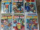 Iron Man #100 - #199 Avg VF/NM High Grade Lot .. 4 issues missing