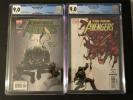 The New Avengers #11 and New Avengers #27 CGC 9.0 1st Ronin Avengers Endgame