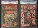Avengers 1 CGC 2.5 + Annual 1 CGC 7.0 Origin & 1st Appearance Thor Hulk Lot of 2
