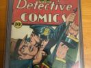DETECTIVE COMICS #32 CGC 4.0 6th BATMAN 1ST USE OF GUN BY SUPER-HERO IN COMICS