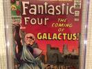 Fantastic Four # 48 cgc 6.0 1st Silver surfer, Avengers 4 Stan Lee 52 Unpressed