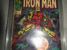 Iron Man 1 CGC 3.0 1968 Key Marvel Silver Age Issue Avengers