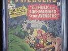 The Avengers #3 (Marvel 1964) CGC VG+ 4.5