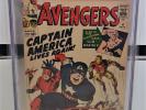 Avengers #4 (1964) CGC 3.5 - 1st SA Appearance of Captain America Stan Lee KEY