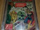 AVENGERS #1 CGC 3.0 KEY 1st Avengers Origin 1963 Marvel not PGX CBCS