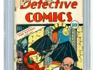 Detective Comics #29 CGC 1.0 oww 2nd Batman cover DC Golden Age Comic Bob Kane