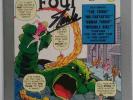 Signed Stan Lee. Fantastic Four #1 Marvel Milestone VF+/NM copy.Amazing 361 300