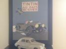 Nestor Burma Peugeot Aroutcheff et poster Tintin au pays des Soviets