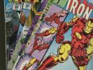 Iron Man 126,127,169,268,280,283 Iron Man Annual 1   7 Book Lot * John Romita JR