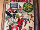 The Avengers #6 CGC 7.5 Off White Pages (Jul 1964, Marvel)