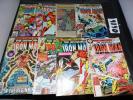 Iron Man Lot #117 119 122 123 124 125 (coverless) 126 and 127