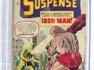 Tales of Suspense #40 CGC 6.0 1963 2nd Iron Man after #39 White Pages H4 122 cm