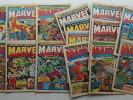 Mighty World of Marvel comic #1, 3-20 (1972-73) FN (1-8 coupon cut) (phil-comics