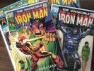 Iron Man Comic Book lot #11, 12, 76, 100, Silver Age, Bronze Age, Hulk