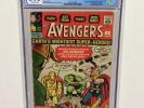 Avengers #1 CGC 5.0 KEY (1st Avengers & Origin) Sep.1963 Marvel