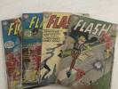 The Flash 121 Lot DC Comics Includes Flash 121, 138, 141, 144. Silver Age Lot