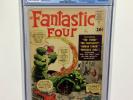 Fantastic Four #1 CGC 2.5 KEY (1sr Fantastic Four & Origin) Nov.1961 Marvel