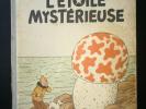 Tintin L'étoile mystérieuse B1 Papier épais 1946 bon état