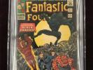 Marvel Comics Fantastic Four 52 GRADED CGC 6.5 FN+ WHITE 1st App Black Panther