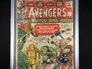 The Avengers #1 CGC 0.5 (COMPLETE) 1963