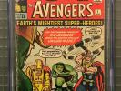 AVENGERS #1 Marvel Comics 1963 Comic Book 1st Appearance CGC 3.0 Fantastic Four