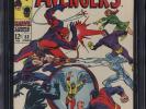 Avengers #53 CGC 8.0 White pages X-Men vs Avengers New CGC Avengers label