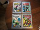 Marvel Milestone Edition comics Lot of 4 Spiderman Iron Man Fantastic Four