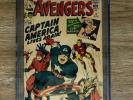 Avengers #4 Marvel 1964 CGC 3.0 1st Silver Age Captain America