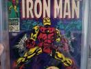 Iron Man #1 CGC 8.5 Captain America Avengers Thor Hulk 101 silver age GEM COVER