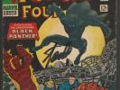 Fantastic Four 52 CGC 6.5 1st app. Black Panther, Stan Lee signature