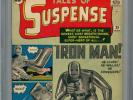 TALES OF SUSPENSE #39 CGC GRADED 4.5 (1963 MARVEL) 1ST TONY STARK IRON MAN