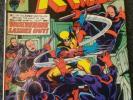 uncanny x-men comic book lot #133, #134, #135, #136, & #137.