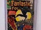 1966 MARVEL FANTASTIC FOUR #52 1ST APPEARANCE BLACK PANTHER CGC 3.5