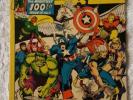AVENGERS #100 Marvel 1972 What If 10 Jane was Thor Iron Man 100 Eternals Ann 1