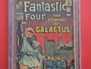 Fantastic Four #48 - CGC 4.0 - Marvel 1966 - First App Silver Surfer & Galactus