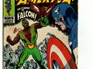 Captain America 114, 115, 116, 117, 118, 119 (Marvel 1969) INTRO FALCON