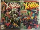 ????DARK PHOENIX ISSUES. 1980 UNCANNY X-MEN #132 & 133. 1st Hellfire Club.