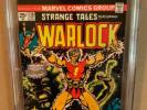 Strange Tales #178 CGC 8.0 1st Magus White Pages Marvel Comics 1975 Warlock