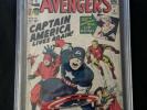 1964 Avengers 4 CGC 3.0 1st Silver Age Captain America