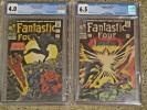 Fantastic Four #52 & #53 (CGC 4.0 & 6.5) - FIRST & SECOND App's Black Panther