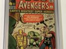 AVENGERS #1 CGC 5.0 VG/FN 1st Avengers & Origin 1963 Marvel OW/W Pages KEY