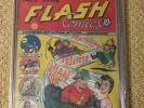 Flash Comics 6 CGC 3.5 (2nd Flash Cover June 1940 Pre-Dates All-Flash 1)