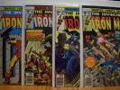 Iron Man #100,101,102,103 Bronze Age Marvel Comics Lot of 4 Issue Run FREE SHIP