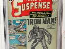Tales of Suspense #39 Origin & 1st App. Iron Man Marvel Comic 1963 CGC 4.0